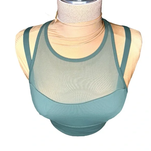 Lululemon Sun Setter Bra Dark Forest Sport Bra
Army Green size 6 - Picture 6 of 10